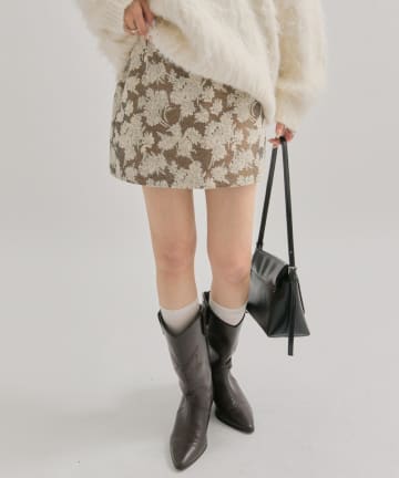 OUTLET(アウトレット) 【mystic】ヴィンテージライク ミニスカパン