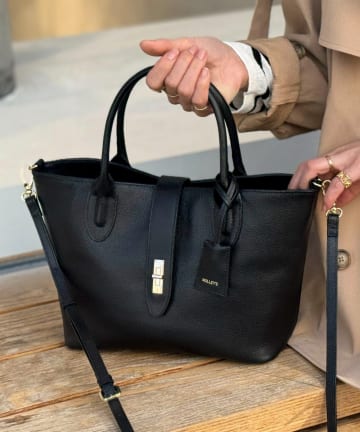 NOLLEY'S(ノーリーズ) HINERIフラップトートバッグ