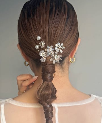 Lattice(ラティス) 【オケージョン】ビーズフラワーUピンセット(3P)