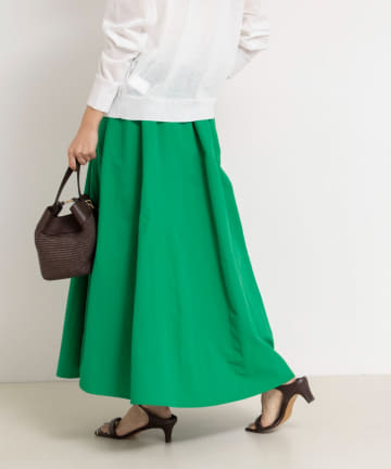 NOLLEY'S(ノーリーズ) ウォッシャブルフレアマキシスカート