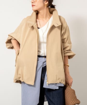 NOLLEY'S(ノーリーズ) NMPウォッシャブルスウィングトップブルゾン