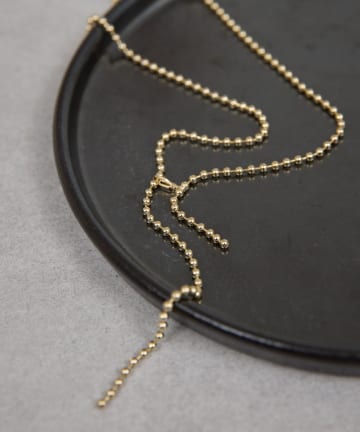 GALLARDAGALANTE(ガリャルダガランテ) ボールチェーンアレンジネックレス