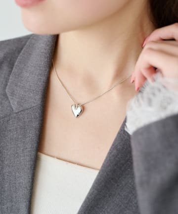 Kastane(カスタネ) 【fiw./3.12(木)12:00発売】ハートスネークネックレス