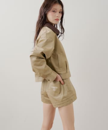 Chico(チコ) 【セットアップ対応】コンパクトレイヤードショートパンツ