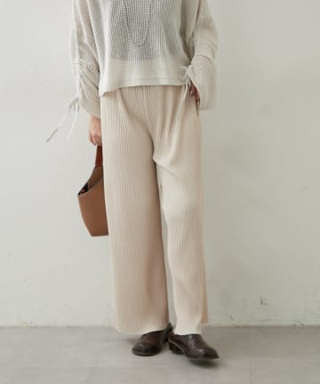 Remind me and forever(リマインドミーアンドフォーエバー) らくちんイージープリーツパンツ