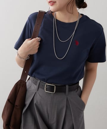 Remind me and forever(リマインドミーアンドフォーエバー) 【U.S. POLO ASSN. ×RMAF】スムースTシャツ