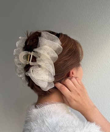 Lattice(ラティス) ストーン付きシアークリップ