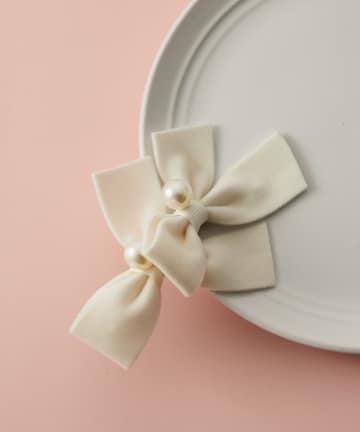 Lattice(ラティス) ベロアリボンクリップ