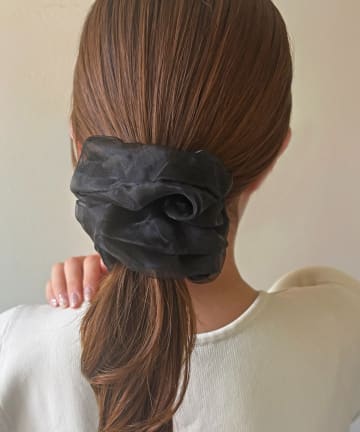 Lattice(ラティス) シアーボリュームシュシュ