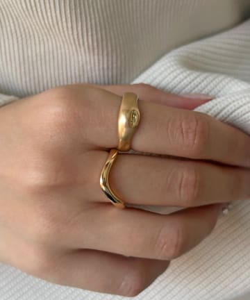 Lattice(ラティス) ニュアンスリングセット(2P)