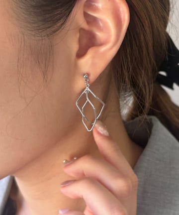 Lattice(ラティス) 華奢メタルピアス