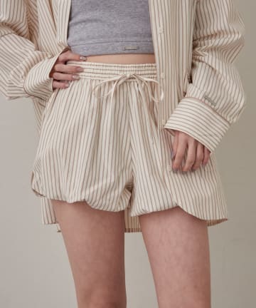 mline(エムライン) [mline]シャツ バルーンパンツ