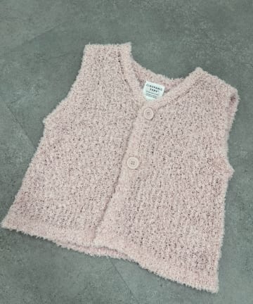 CIAOPANIC TYPY(チャオパニックティピー) 【KIDS】《ジュニアサイズあり》ミックスチュールヤーンコンパクトベスト