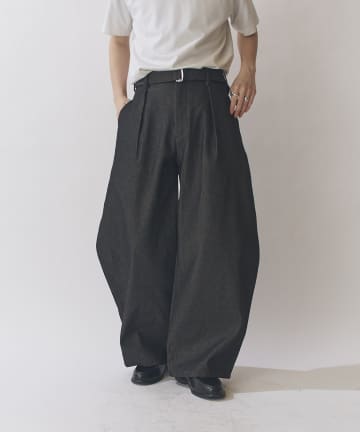 Lui's(ルイス) 13.5ozリジット Balloon Curve デニムパンツ