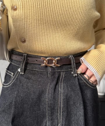 Thevon.(ゼヴォン) 変形バックルベルト