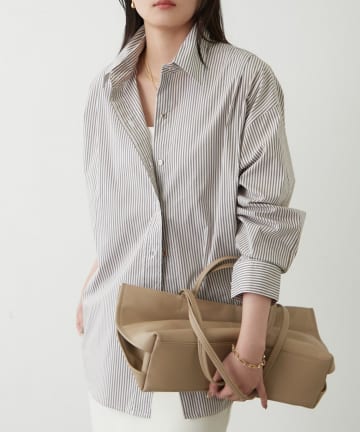 LOUNGEDRESS(ラウンジドレス) ストライプBigシャツ