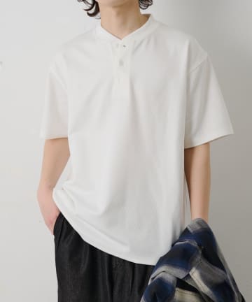 COLONY 2139(コロニー トゥーワンスリーナイン) ハニカムヘンリー半袖TEE