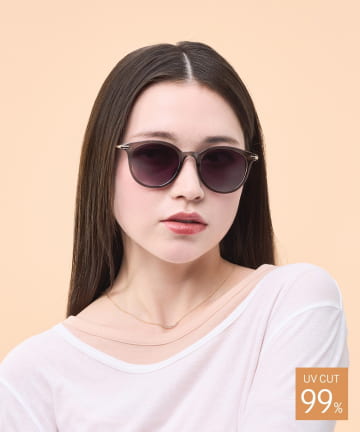 3COINS(スリーコインズ) コンビボストンサングラス