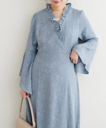 NICE CLAUP / OLIVE des OLIVE OUTLET(ナイスクラップ  / オリーブ デ オリーブ アウトレット) 【natural couture】〈osono〉観劇ワンピース