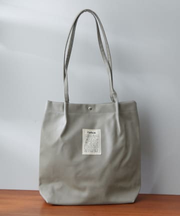 Remind me and forever(リマインドミーアンドフォーエバー) 【A4サイズ収納◎】合皮ハンドルタックトート