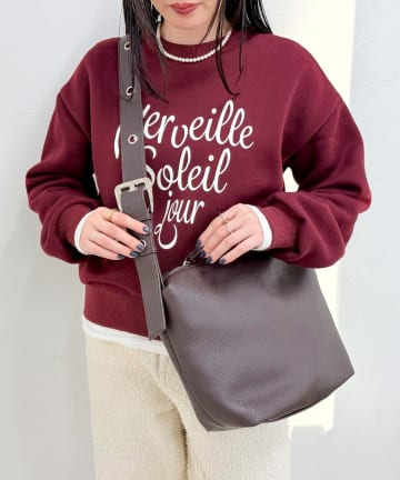 FREDY & GLOSTER(フレディ アンド グロスター) ハトメベルトショルダーバッグ