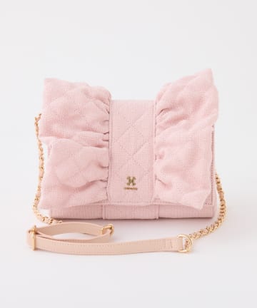 one after another NICE CLAUP(ワンアフターアナザー ナイスクラップ) リボンキルティングショルダーバッグ