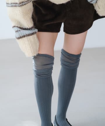 Kastane(カスタネ) 2WAYハイソックス