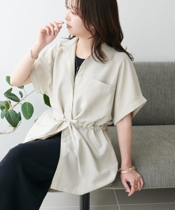 DISCOAT(ディスコート) 【WEB限定】チュニックシャツ