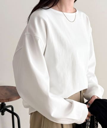 FREDY & GLOSTER(フレディ アンド グロスター) 【セットアップ対応】パウダリーツイルコクーンブラウス