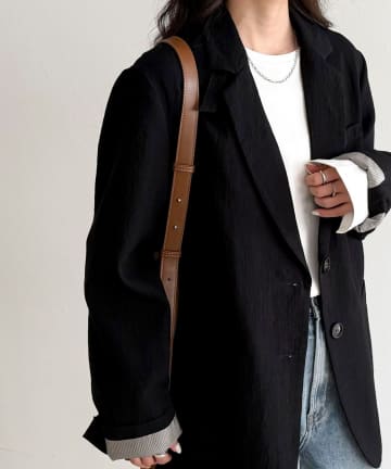 FREDY & GLOSTER(フレディ アンド グロスター) コンバーチブルテーラードジャケット