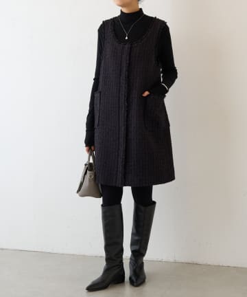 BEARDSLEY(ビアズリー) 《LIVETART》ツイードミニジャンスカ