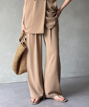 DOUDOU(ドゥドゥ) 【セットアップ可能】クールグログランタックイージーパンツ