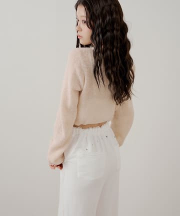 Chico(チコ) サイドレーススウェットパンツ