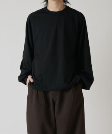 Lui's(ルイス) シャインワイドカットソー