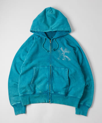 WHO’S WHO gallery(フーズフーギャラリー) KOOKY'N KY CHEMICALRHINESTONE ZIPHOODIE