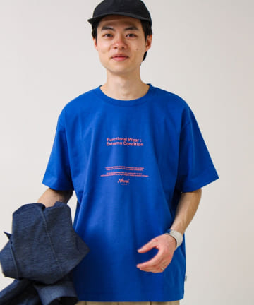 FREDY & GLOSTER(フレディ アンド グロスター) 【NANGA×GLOSTER】別注3 Frontprint Tee