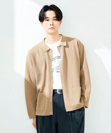 FREDY & GLOSTER(フレディ アンド グロスター) 【品よく羽織れる】COACH KNITカーデ