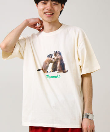 FREDY & GLOSTER(フレディ アンド グロスター) 【大人も着やすい】リアルアニマル プリントTシャツ