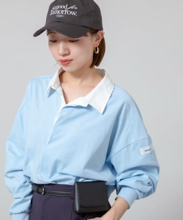 NOLLEY'S(ノーリーズ) 【MAQWEL/マクウェル】ウォッシャブルBIGラガーシャツ