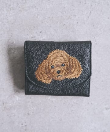 BEARDSLEY(ビアズリー) 《本革》Dog刺繍ウォレット