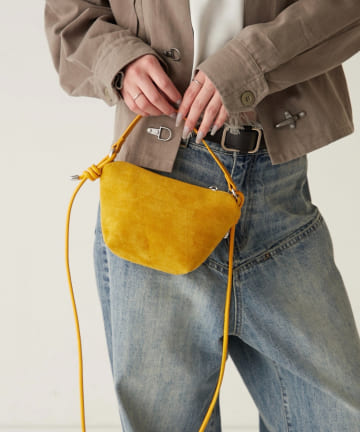 WHO’S WHO gallery(フーズフーギャラリー) 【WEB限定】２WAYスウェードバッグ