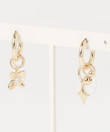 FREDY & GLOSTER(フレディ アンド グロスター) アシメマルチWAYモチーフピアス