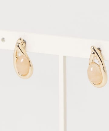 FREDY & GLOSTER(フレディ アンド グロスター) クリアカラードロップピアス