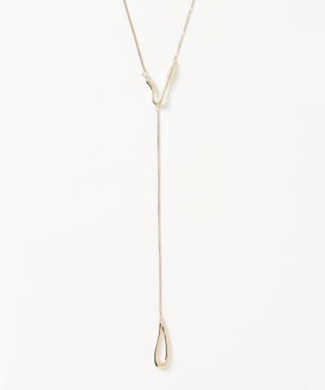 FREDY & GLOSTER(フレディ アンド グロスター) ドロップトップY字ネックレス