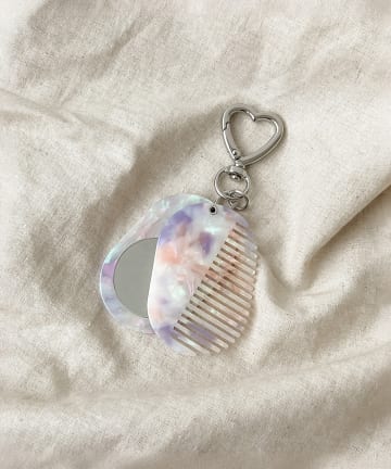 3COINS(スリーコインズ) スライドミラー&コームチャーム