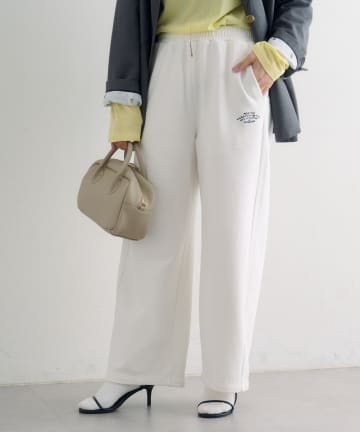 PUAL CE CIN(ピュアルセシン) 裏毛スウェットパンツ