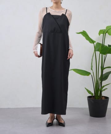 Jena　espace merveilleux(ジェナ　エスパスメルヴェイユ) ギャザーレースセットワンピース