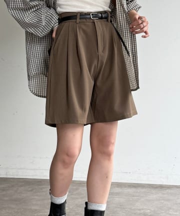 CPCM(シーピーシーエム) ベルト付きショートパンツ