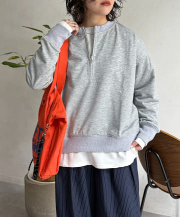 CPCM(シーピーシーエム) インナーセットジップスウェット