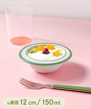 3COINS(スリーコインズ) ラインボウル：12cm